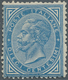 Italien: 1877. 10 C Blue, Unused With Partial Gum. Certificate Raybaudi. - Ungebraucht