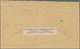 Litauen: 1923, 10 C Violet Pair And 1 L Orange/green On Registered Letter From SILUTE To Gothenburg/ - Litauen