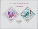 Monaco: 1980, Summer Olympics Moscow And Winter Olympics Lake Placid Set Of Two Special Miniature Sh - Unused Stamps