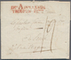 Niederlande - Französische Armeepost: 1806, Red Two Line "Dos. A HOLLANDE / TROUPES FCSISES" On Enti - ...-1850 Prephilately