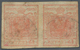 Delcampe - Österreich: 1850, 6 Kreuzer Rötlichbraun Auf Handpapier, Type Ib, Auf Kompletter Retour-Recepisse Vo - Used Stamps