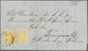 Österreich: 1858/59: 2 Kreuzer Gelb, Type II, Mit Kleinem Gelben Andreas-Kreuz Auf Kompletter Drucks - Gebraucht