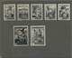 Österreich: 1934. Essays Für Die 1934er Trachten Serie. Diese Sieben Entwürfe / Photoessays Sind Auf - Used Stamps