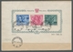 Polen: 1948, "160 Years Constitution USA", Set And Miniature Sheet On Two R-covers, From That Once A - Sonstige & Ohne Zuordnung