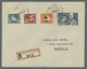 Schweiz: 1930, Pro Juventute FDC Auf R-Brief Von Genf Nach Hamburg Mit Ankunftstempel, Leichte Stock - Used Stamps