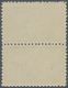 Spanien: 1944, Airmail Stamp 5pts. "Dr.Thebussem", Color Variety "yellow", Vertical Pair, Unmounted - Other & Unclassified