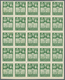 Spanien - Zwangszuschlagsmarken Für Barcelona: 1942, Town Hall Of Barcelona 5c. Green In Four IMPERF - Kriegssteuermarken