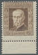 Tschechoslowakei: 1925, "3 Kr. Masaryk With Watermark X", Unused Lower Margin Value In Perfect Condi - Unused Stamps