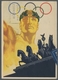 Thematik: Olympische Spiele / Olympic Games: 1936 - BERLIN: Seltene Colorkarte Bedarfsgebraucht Per - Other & Unclassified