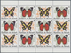Thematik: Tiere-Schmetterlinge / Animals-butterflies: 1984, BURUNDI: Butterflies Complete Set Of 10 - Schmetterlinge