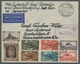 Zeppelinpost Deutschland: 1931, 2. Südamerikafahrt, Zuleitung SAARGEBIET, Ungewöhnlicher Brief Ab Sa - Luft- Und Zeppelinpost