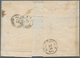 Bayern - Marken Und Briefe: 1862, 3 Kreuzer Blau Im Senkr. Paar Entwertet Mit POSTABLAGE-Stempel "ST - Other & Unclassified