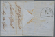 Bayern - Marken Und Briefe: 1868, 6 Kr Blau Und 1 Kreuzer Grün Klar Entwertet Mit "145" OMR Und Beig - Other & Unclassified