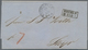 Bremen - Thurn & Taxis Sches Oberpostamt: 1859-62 (ca.), Drei Markenlose Briefe Jeweils Mit EKr BREM - Bremen