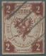 Lübeck - Marken Und Briefe: 1859, 2 Schillinge, Allseits Gut Gerandeter Prachtwert Mit Vorkriegsprüf - Luebeck