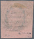 Preußen - Marken Und Briefe: 1850: 1 Sgr Schwarz Auf Rosa, Linke Untere Bogenecke (6-7 Mm), Waag. Bu - Sonstige & Ohne Zuordnung