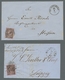 Sachsen - Nummernstempel: 1852/55, Kleine Partie, Bestehend Aus Mi.-Nr. 2 IIa, Allseits Vollrandig M - Sachsen