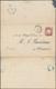Deutsches Reich - Brustschild: 1872 Großer Schild 1 Gr Karmin A. Vordruckbrief "An Die Blutegel-Colo - Sonstige & Ohne Zuordnung