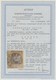 Deutsches Reich - Brustschild: 1872, Großer Schild 1 Gr. Karmin Doppelprägung Des Mittelstückes Auf - Sonstige & Ohne Zuordnung