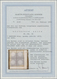Deutsches Reich - Brustschild: 1872, Großer Schild 7 Kr. Blau Im POSTFRISCHEN ECKRAND-VIERERBLOCK Re - Sonstige & Ohne Zuordnung