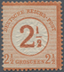 Deutsches Reich - Brustschild: 1872 Großer Schild 2½ Gr. Ungebraucht Mit Plattenfehler I A: Stark Na - Sonstige & Ohne Zuordnung