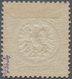 Deutsches Reich - Brustschild: 1872 Großer Schild 2½ Gr. Ungebraucht Mit Plattenfehler I A: Stark Na - Other & Unclassified