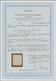 Deutsches Reich - Brustschild: 1872 Großer Schild 2½ Gr. Ungebraucht Mit Plattenfehler I A: Stark Na - Other & Unclassified