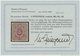 Deutsches Reich - Pfennige: 1875, 5 "Pfennige" Graupurpur Postfrisch Mit Vollem Originalgummi Mit Au - Covers & Documents
