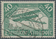 Deutsches Reich - Inflation: 1919, 40 Pf. FLUGPOST In Der Seltenen Farbe "blassgrün" Als Gestempelte - Unused Stamps