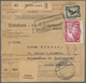 Deutsches Reich - Weimar: 1933, Paketkarte Von KIRSCHAU (Sachsen) In Die Schweiz, Mit Guter Frankatu - Sonstige & Ohne Zuordnung