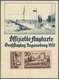 Deutsches Reich - Halbamtliche Flugmarken: 1930, "Regensburger Großflugtag", Zusammendruck In Farbe - Luft- Und Zeppelinpost