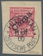 Deutsche Post In China: 1900, FUTSCHAU-Provisorium, Luxusbriefstück Mit Aufrecht Stehender Entwertun - Deutsche Post In China