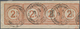 Deutsche Post In Der Türkei - Vorläufer: 1872, Großer Schild "2½" Auf 2½ Gr Rotbraun Im Waagrechten - Turkey (offices)