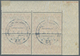 Deutsche Besetzung I. WK: Etappengebiet West: 1916, "1 F. 25 Cent. Und 2 F. 50 Cent Auf Querformaten - Occupation 1914-18