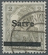 Deutsche Abstimmungsgebiete: Saargebiet: 1920, "2 Pfg. Germania/Sarre Mit Aufdruck In Type II", Saub - Covers & Documents