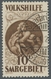 Deutsche Abstimmungsgebiete: Saargebiet: 1928, "10 Fr. Madonna", Sauber Mit "Saarbrücken 3 * (St. Jo - Covers & Documents