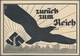 Deutsche Abstimmungsgebiete: Saargebiet: 1935, Volksabstimmung, Extrem Seltene Propagandakarte "zurü - Covers & Documents
