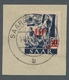 Saarland (1947/56): 1947, "Urdruck"-Ausgabe Komplett Auf Luxusbriefstücken, Einheitlich Mit Aufrecht - Ungebraucht