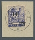 Delcampe - Saarland (1947/56): 1947, "Urdruck"-Ausgabe Komplett Auf Luxusbriefstücken, Einheitlich Mit Aufrecht - Unused Stamps