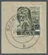 Delcampe - Saarland (1947/56): 1947, "Urdruck"-Ausgabe Komplett Auf Luxusbriefstücken, Einheitlich Mit Aufrecht - Unused Stamps