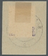 Delcampe - Saarland (1947/56): 1947, "Urdruck"-Ausgabe Komplett Auf Luxusbriefstücken, Einheitlich Mit Aufrecht - Ungebraucht