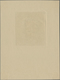 Saarland (1947/56): 1948, 4 Künstlerblocks In Schwarz Im Format 140x180cm Auf Kartonpaper Mit Handsc - Ungebraucht