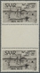 Saarland (1947/56): 1948, "Hochwasserhilfe Als Zwischenstegpaare", Postfrische Einheiten In Tadellos - Unused Stamps