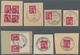 Saarland (1947/56): 1949, "Uni Saar", Gestempeltes Eckrandpaar Mit Druckdatum (gepr. Hoffmann BPP) S - Unused Stamps