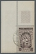 Saarland (1947/56): 1949, "Volkshilfe", Kompletter Satz Je Wert Aus Der Linken Oberen Bogenecke Mit - Unused Stamps