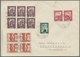 Saarland (1947/56): 1949, "Saar IV", Vier Frankierte Belege In Guter Bedarfserhaltung, Dabei Dreimal - Unused Stamps