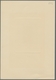 Delcampe - Saarland (1947/56): 1949, "Saar IV - Ministerblocks", Die Komplette Serie In Praktisch Nur Taufrisch - Ungebraucht