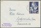 Saarland (1947/56): 1949-57, Sechs Frankierte Belege Mit EF Bzw. MeF In Guter Erhaltung, Dabei Eine - Unused Stamps