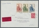 Saarland (1947/56): 1950, Heiliges Jahr, Der Komplette Satz Mit Zufrankatur In Sehr Guter Erhaltung - Unused Stamps