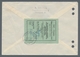 Saarland (1947/56): 1950, Europarat Auf Komplettem Satzbrief Per Luftpost Einschreiben Eilbote Wertb - Unused Stamps